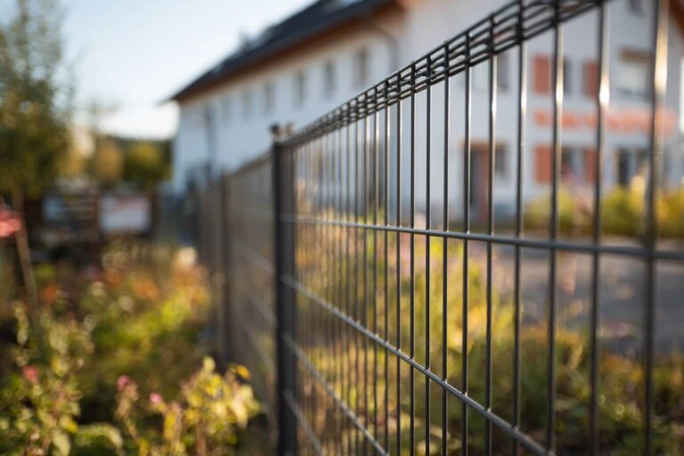 Doppelstabmattenzaun Montage Rüsselsheim am Main