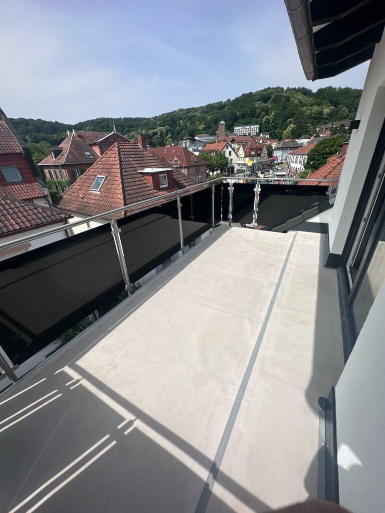 Pulverbeschichtetes Balkongelaender